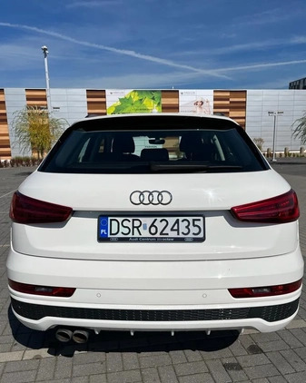 Audi Q3 cena 92999 przebieg: 63000, rok produkcji 2018 z Wrocław małe 211